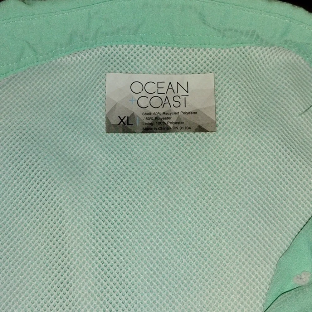 Ocean Coast Xl Button Up Men's - Picture 2 of 9